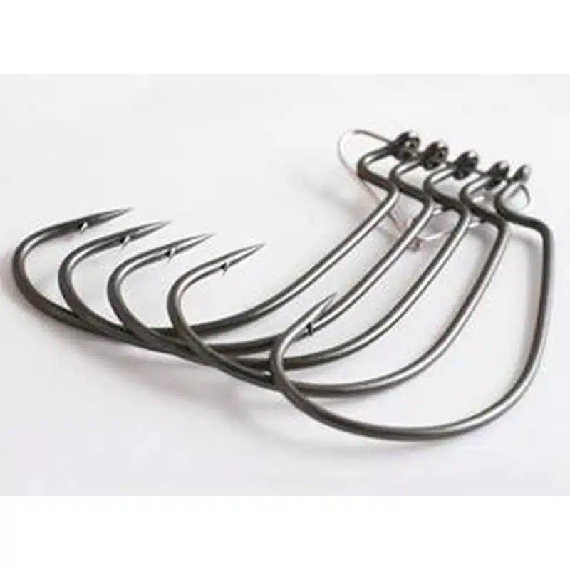 Offsetové háčky Vanfook Worm 55B Flat NS Black - Obrázek 2