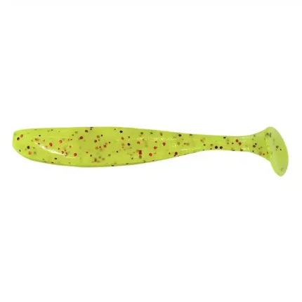 Keitech Easy Shiner - PAL01S Chartreuse Red Flake