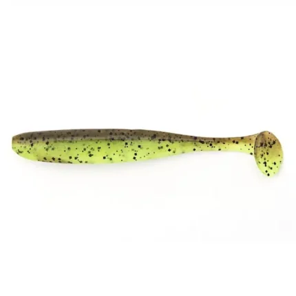 Keitech Easy Shiner -  401T Green Pumpkin Chartreuse