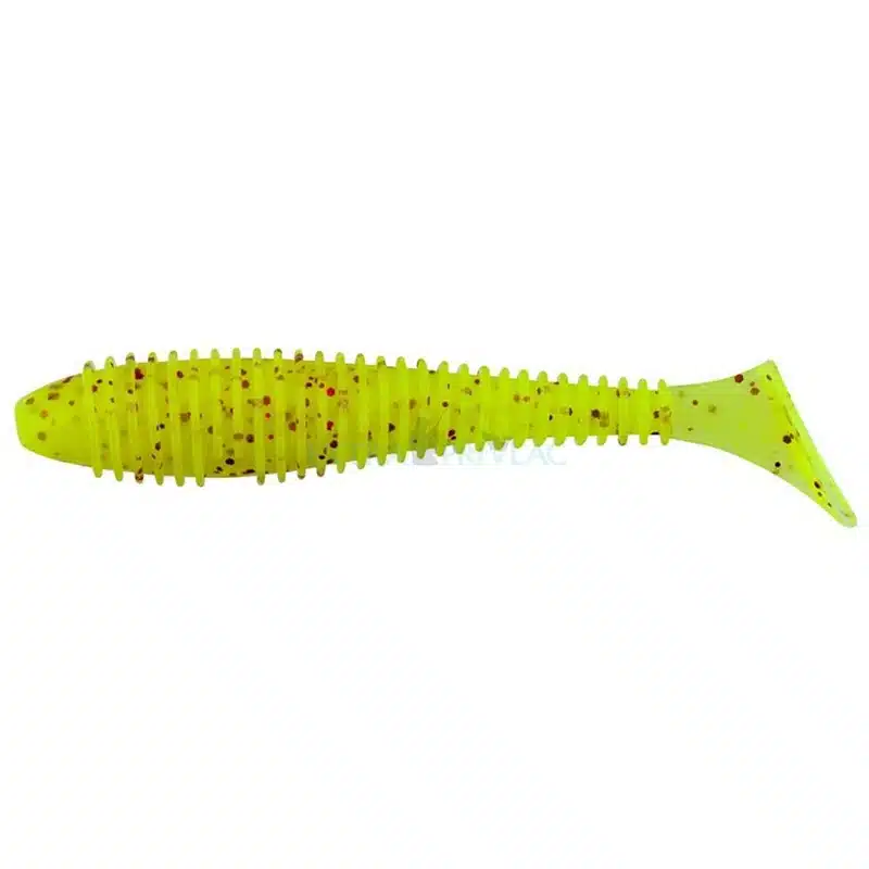 Keitech Swing Impact Fat - PAL01S Chartreuse Red Flake