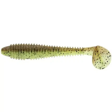 Keitech Swing Impact Fat - 401T Green Pumpkin Chartreuse