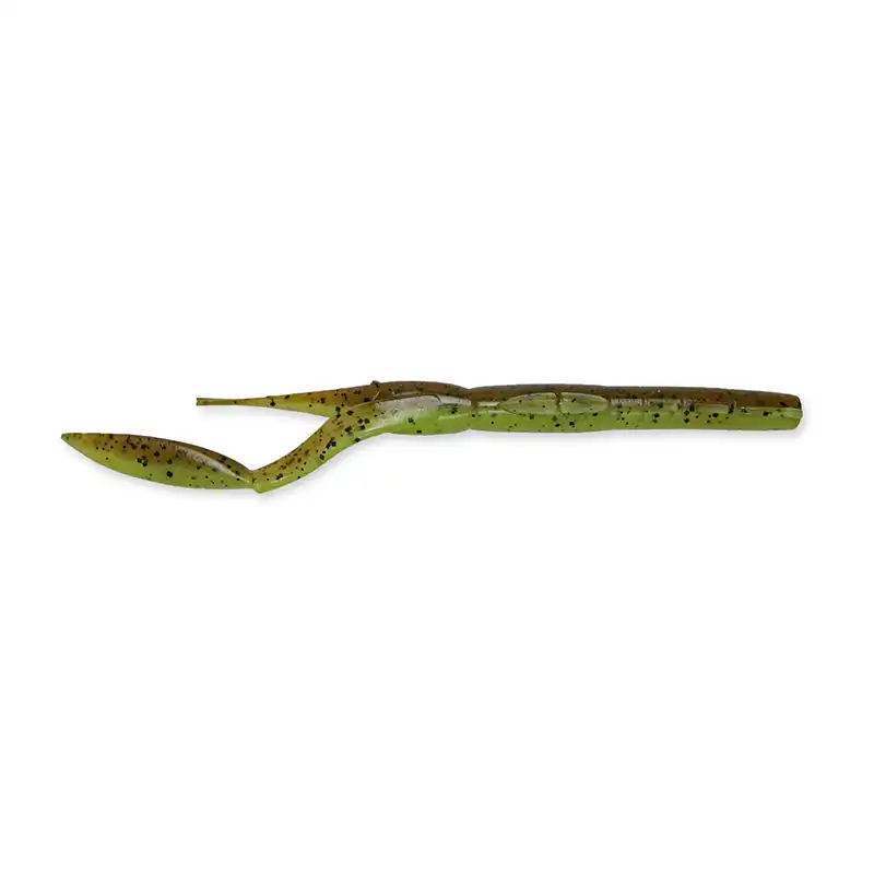 Keitech Neco Camaron 5,5" - 401T Green Pumpkin Chartreuse