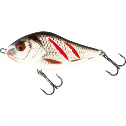 Wobler Salmo Slider Red Grey Shiner