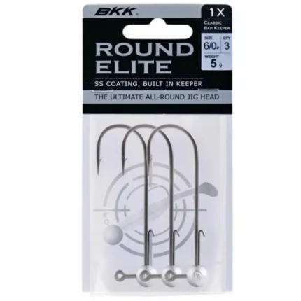 Jigové hlavy BKK Round Elite